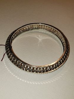 Sterling silver bangle