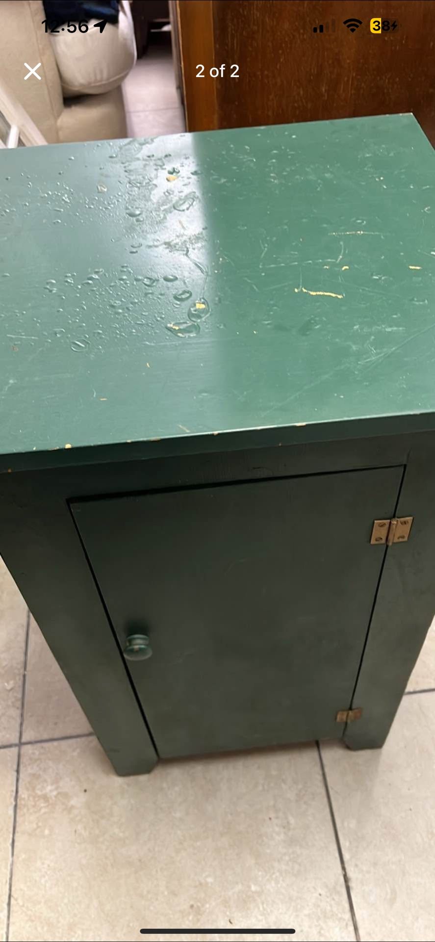 Green Shelving Unit