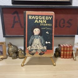 First Edition Raggedy Ann Stories by Johnny Gruelle Children's Book 1918 Hardcover Illustrated