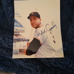 Orlando Cepeda 8x10 Auto Coa
