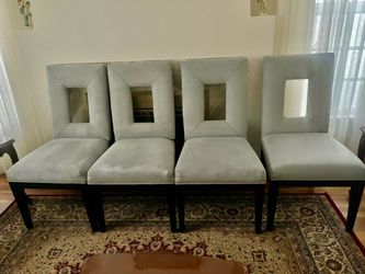 Modern contemporary Gray Dining chairs