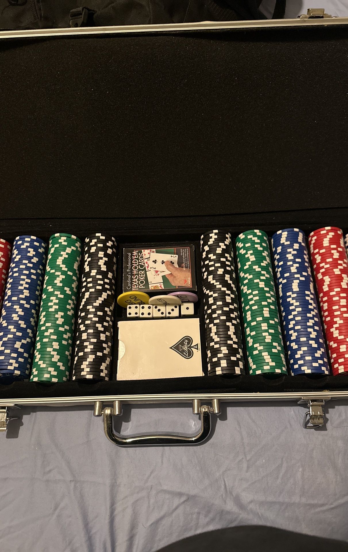 Cardinal Texas Holdem Poker Chip Set