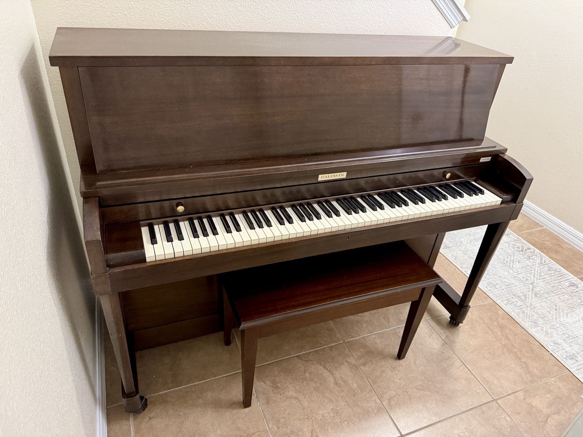 Super Nice Baldwin Hamilton Piano