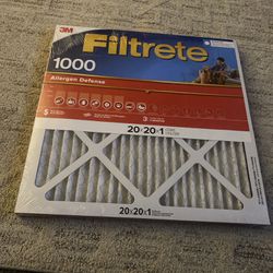 20x20x1 air filter filtrete