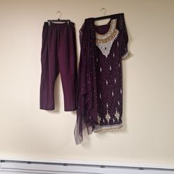 3 Peice Indian Dress