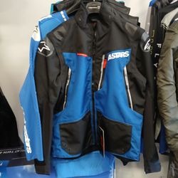 Cordura Off-road Jacket Windbreaker Alpinestars Size Large Brand New $150 Special Deal