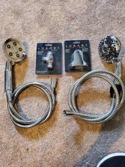 Chrome Hand held shower accessories