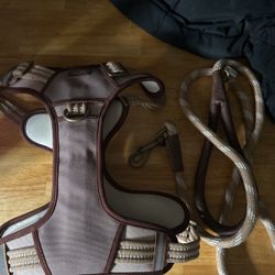 New No Tags Reddy Large Dog Harness And Lesh 