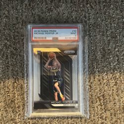 Michael Porter Jr. Rookie Card PSA 9