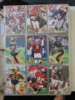 Football And Baseball Cards