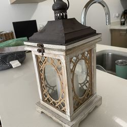 Rustic Candle Holder