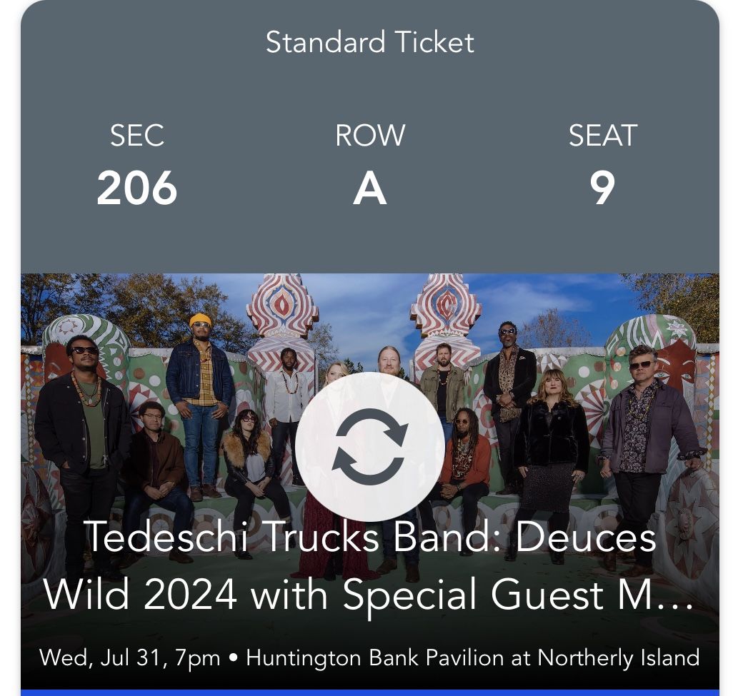 2 Tickets to Tedeschi Trucks Band
