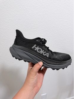 Hoka black running shoes