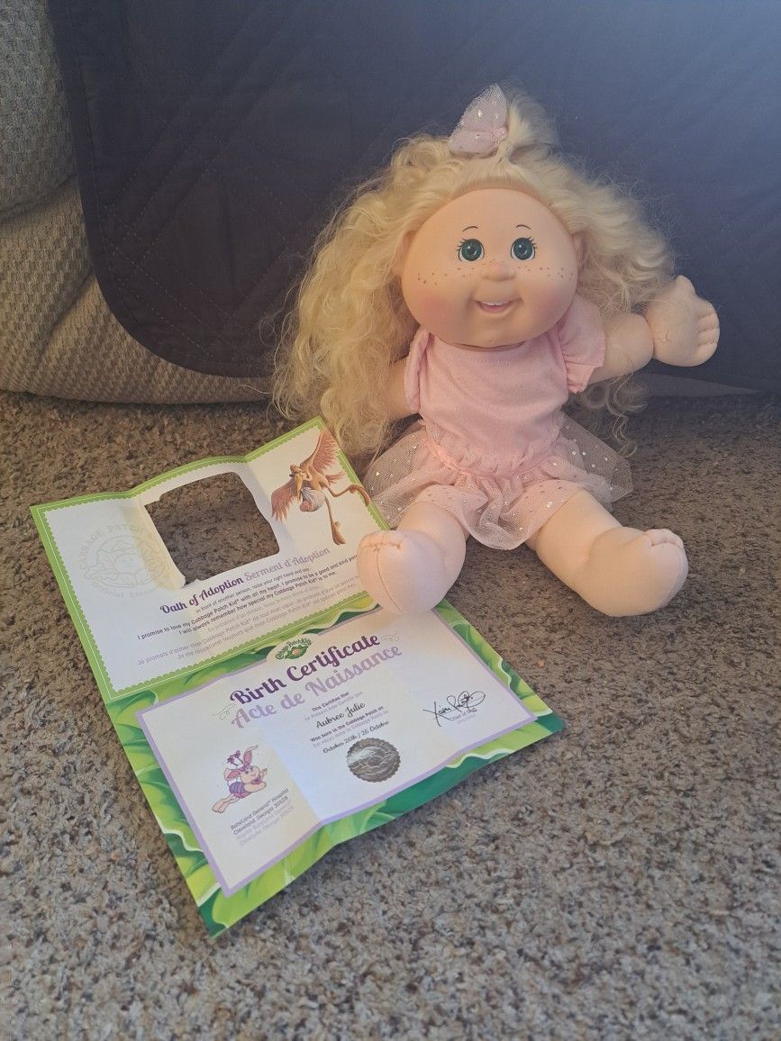 Beautiful Cabbage Patch Doll