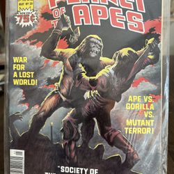 Vintage Planet Of The Apes Comic Magazine 1970’s 