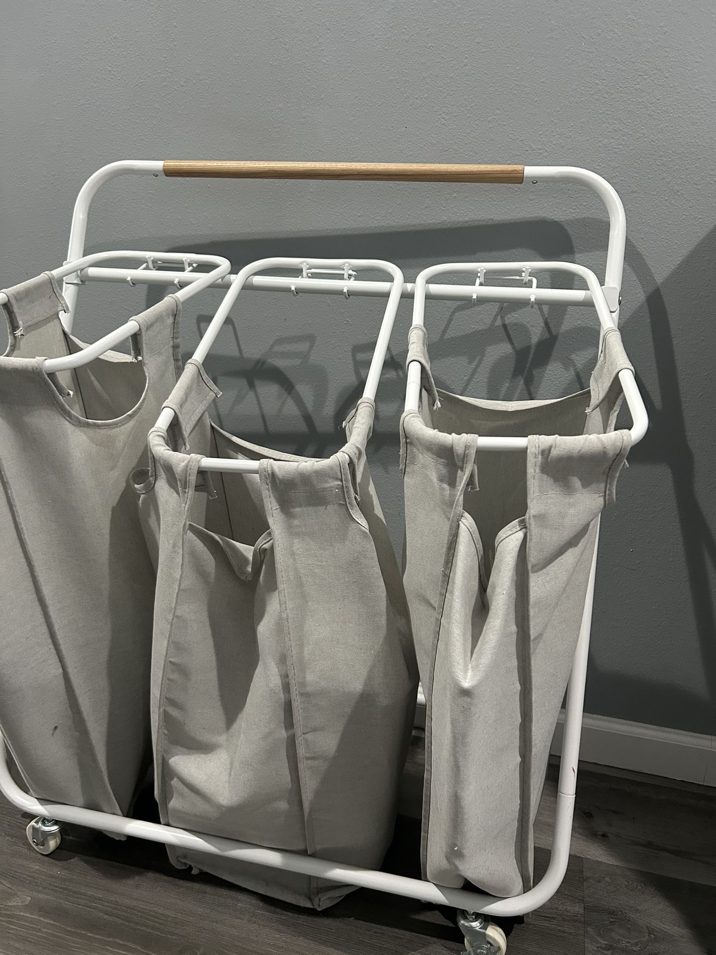 Laundry Basket With Wheels