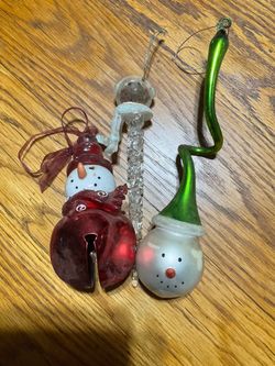Snowman ornaments