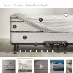KING SATTVA  Box spring