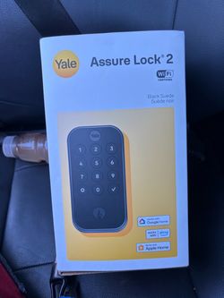 Yale Assure Lock 2 Wi-Fi Black Suede