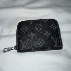 Louis Vuitton Leather Zippy Coin Purse