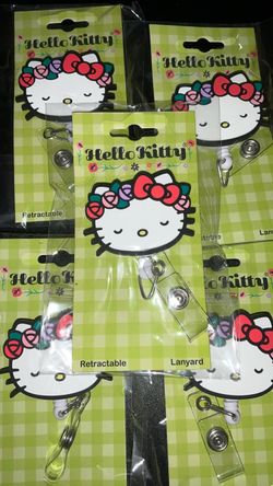 Hello Kitty Retractable Badge Lanyard