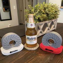 Brembo Caliper And Rotor Drink Coasters