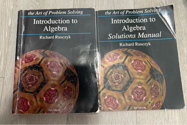 Art of Problem Solving (AoPS) – Introduction to Algebra (2nd Edition) + Solutions Manual