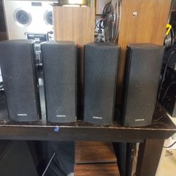 4 Onkyo Surround Sound Speakers 