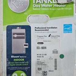 180,000 BTU Tankless Water Heater