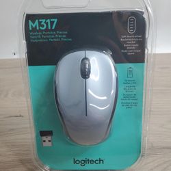 Logitech M317 Mouse - Silver