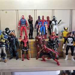 Marvel legends 1/12 action figure lot