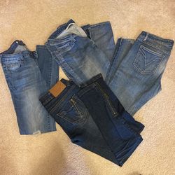 Lot Of 5 Pairs $8 Jeans 