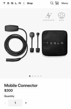 Tesla Mobile Charger