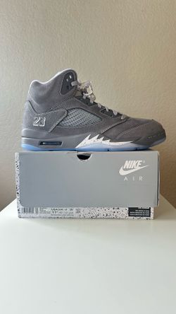 Size 11.5 - DS Nike Air Jordan 5s Wolf Grey