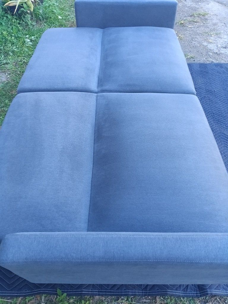 Sleek Charcoal Grey ~ Futon