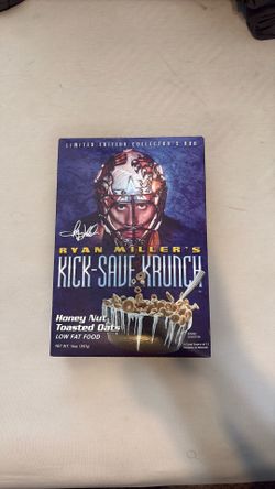 Ryan Miller’s Kick-Save Krunch Collectible Cereal Box