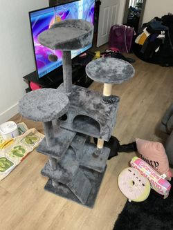 cat tree house