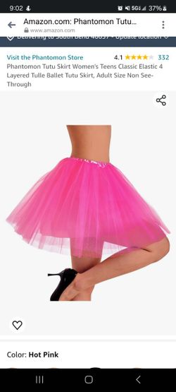 Women's Hot Pink Tutu