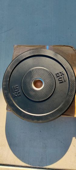 2 Olympic Bumper Plates 15kg=33lbs