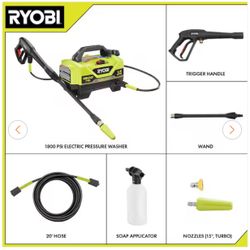 1800 Psi Pressure Washer