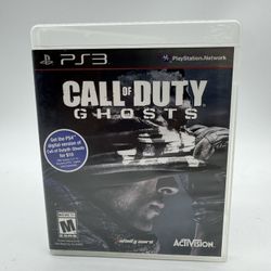 Call of Duty: Ghosts (Sony PlayStation 3, PS3 2013) Complete and Tested