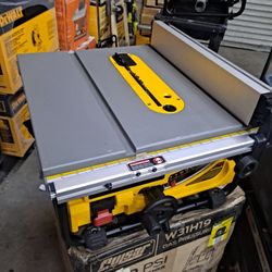 DEWALT CORDED TABLE SAW  8 1/4 IN  