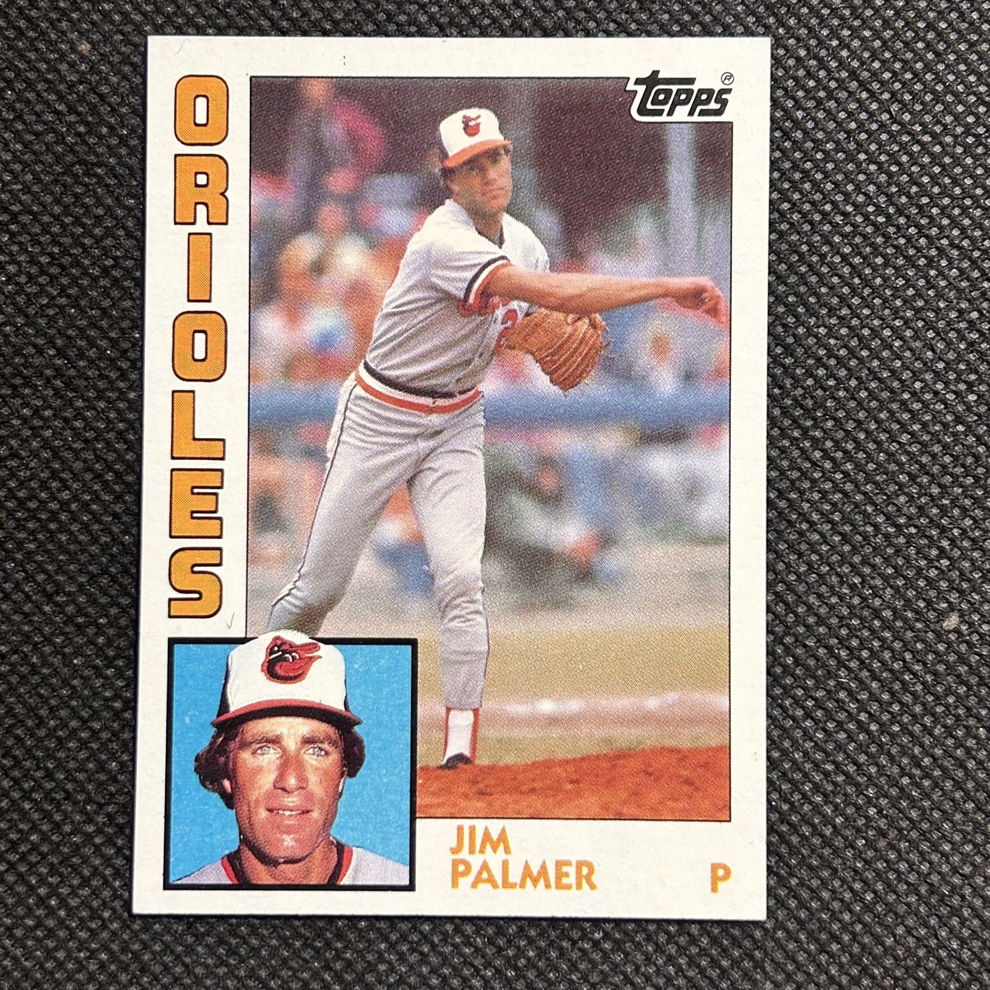 1984 Topps #750 Jim Palmer Baltimore Orioles HOF