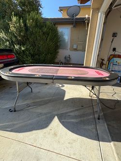 Poker Table - Folding