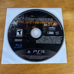 PlayStation 3 / PS3 - Transformers Fall Of Cybertron