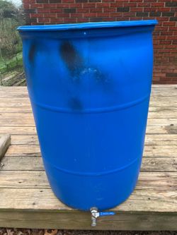 Rain Barrel With Garden Hose Attachment