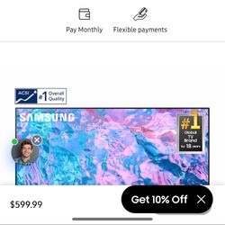 Selling 70 Inch Samsung 