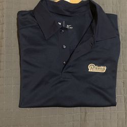 St Louis Rams Dry-Fit Polo