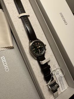 SEIKO Prospex Alpinist GMT SBEJ005 Green Dial Automatic 6R54 JDM Exclusive