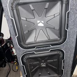 12” kickers L7 Q-class 2ohms